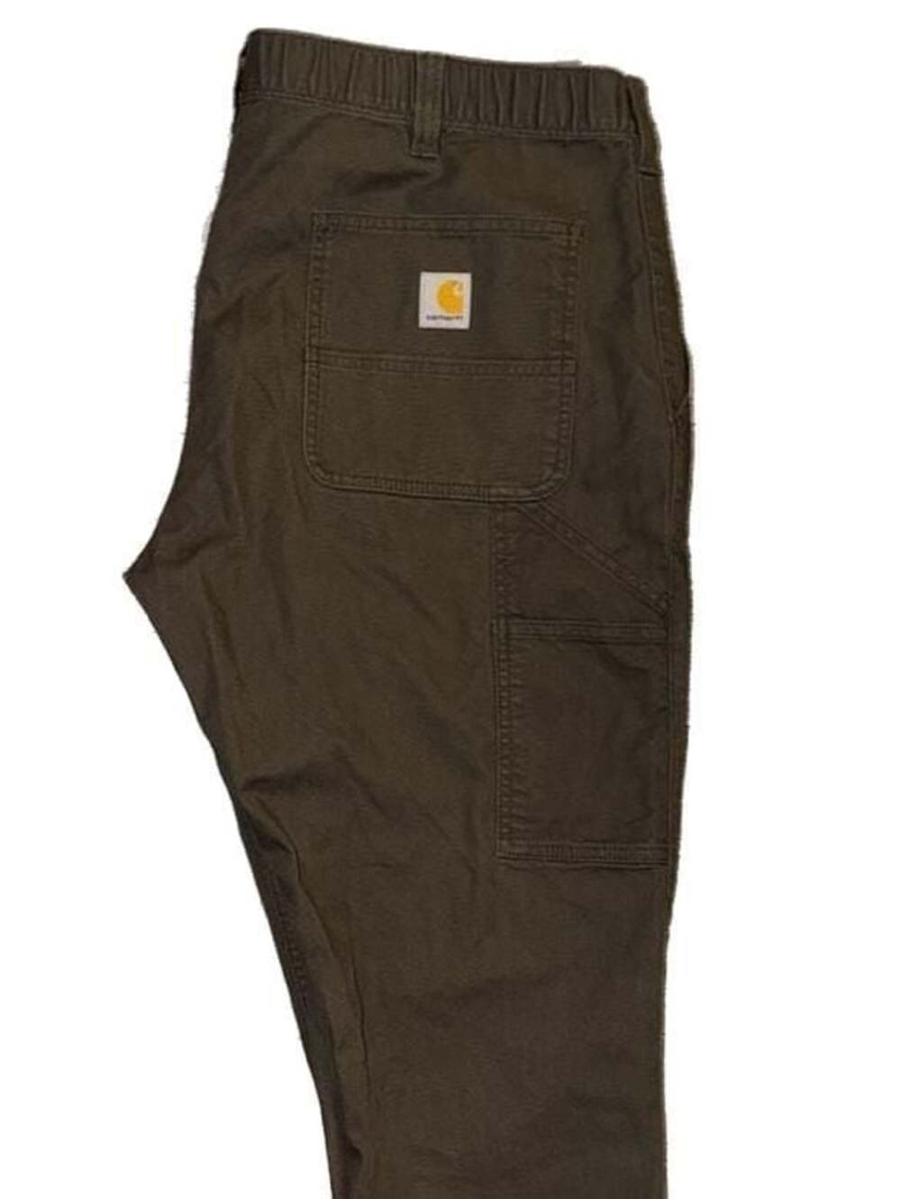 Carhartt Men's Relaxed Fit Tapered Rigby Joggers Dark Coffee Size 36 Short - Picture 3 of 6